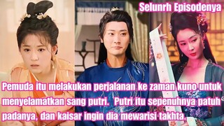 Pemuda itu melakukan perjalanan ke zaman kuno untuk menyelamatkan sang putri.