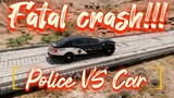 Fatal Crash Police VS Car