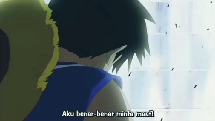 Di kasih paham ama luffy bahwasanya Clan D tidak pernah takut dengan kaum naga langit …