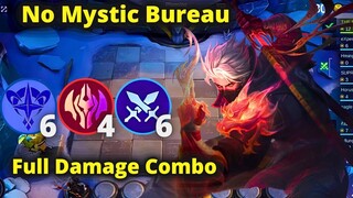 NO MYSTIC BUREAU ❌ HAYABUSA FULL DAMAGE COMBO NEW META | MLBB MAGIC CHESS BEST SYNERGY COMBO TERKUAT