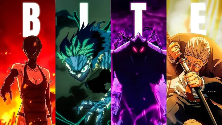 Best Anime Fights「AMV 」 - Bite Marks