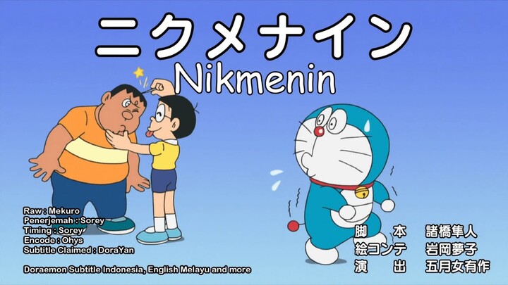 Doraemon Episode 673 Nikmenin - Doraemon Subtitle Indonesia, English, Melayu