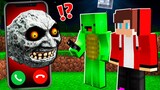LUNAR MOON CALLING to JJ and MIKEY at 3:00 am ! - in Minecraft Maizen