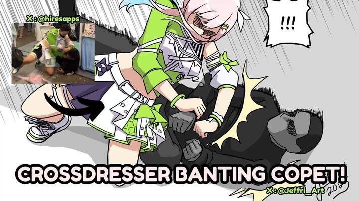 CROSSDRESSER BANTING COPET!