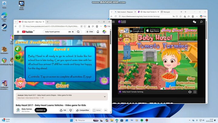 playing baby hazel🍅