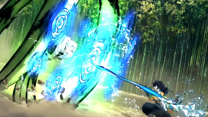 Yushiro Tomioka's 8-language voice acting of Water Breathing Form VII: Droplet Ripple Thrust