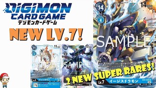 New Level 7 Digimon! Aegisdramon is Here! Darkdramon is GREAT! (Digimon TCG News EX-03)