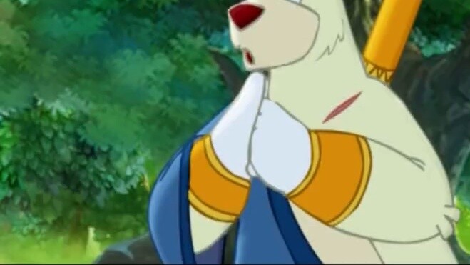 "After the seven swords are combined, kill Ma Sanniang!" [Rainbow Cat and Blue Rabbit Seven Heroes x