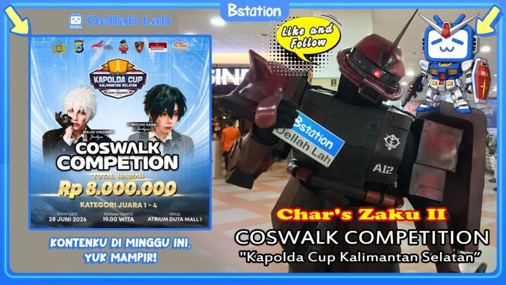 Char's Zaku II (Mobile Suit Gundam) Coswalk Competition "Kapolda Cup Kal-Sel 2026"
