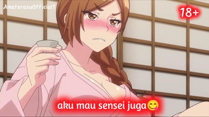 Punya sensei kek gini gimana ngak tergoda🥵main brutal Ama sensei🤤