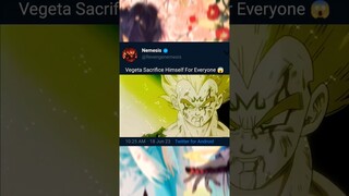 He Sacrifice Himself 🥺 #shorts #dbs #anime #supersaiyan #dragonballsuper