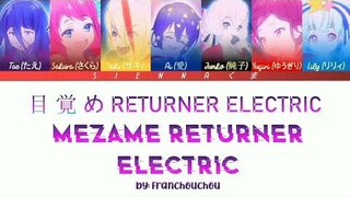 Franchouchou フランシュシュ - Mezame RETURNER ELECTRIC | Zombie Land Saga |LYRICS| Kan/Rom/Eng