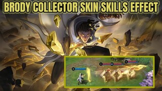 BRODY COLLECTOR SKIN APRIL 7 SKILLS EFFECT | MLBB
