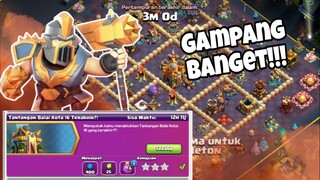 sebuah tutorial yang mungkin membantu kalian untuk menyelesaikan event || clash of clans gameplay