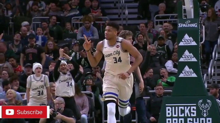 The Greek freak Savage dunk