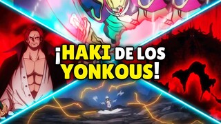 Los YONKOU con mejor HAKI de ONE PIECE | Las TÉCNICAS más AVANZADAS