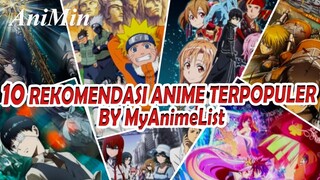 10 REKOMENDASI ANIME TERPOPULER BY MyAnimeList