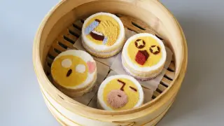 How to Steamed Emoji Buns~ So Cute!