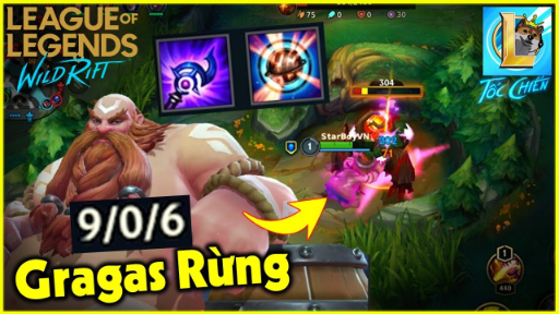 (Tốc Chiến) Gragas đi RỪNG quá khỏe - bị cướp LeeSin _ StarBoyVN