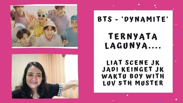 ARMY Nonton MV BTS 'Dynamite' -  달려라방탄 'Dynamite' Reaction -Ternyata Lagunya....