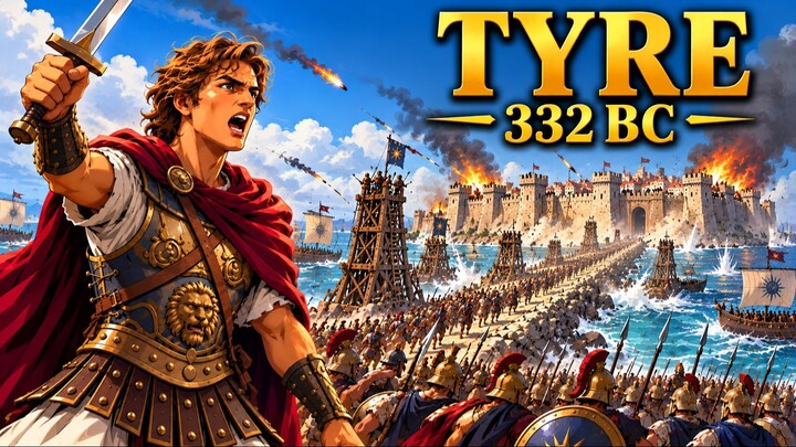 The Impossible Siege of Tyre: How Alexander the Great Built a Road Across the Sea
