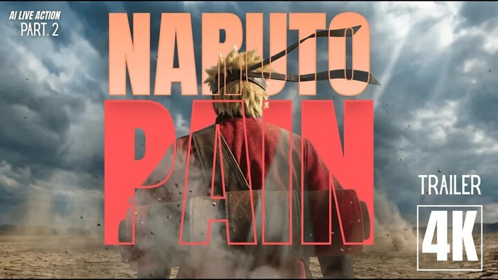 NARUTO vs PAIN – PART 2 ｜ AI Live Action Fight (4K)