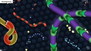 Slither.io 001 Snake vs 94149 Snakes Epic Slitherio Gameplay 14