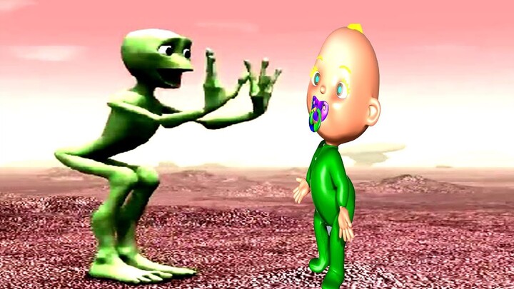 El Chombo - Dame Tu Cosita Challenge Alien Popoy vs Funny Baby Dancing