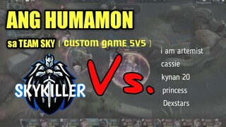 HOW TO PLAY CUSTOM GAME W/TEAM SKY CUSTOM GAME 5v5 - THE CHALLENGER