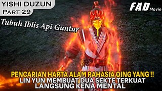DUA SEKTE TERKUAT LANGSUNG DIBUAT TUNDUK OLEH LIN YUN !!  - ALUR YISHI DUZUN PART 29