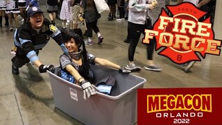 Tamaki Kotatsu BURNS OUT Megacon!! (Fire Force Cosplay Vlog ft. Tehtnica)