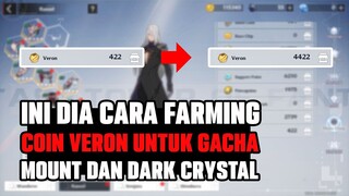 TRIK FARMING COIN VERON! LANGSUNG BORONG DARK CRYSTAL - Tower of Fantasy