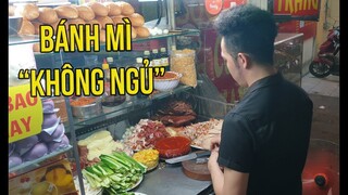 Xe Bánh Mì Hơn 25 Năm "Không Ngủ" Nứt Tiếng Hàng Xanh Chỉ Bán Giờ Thiêng