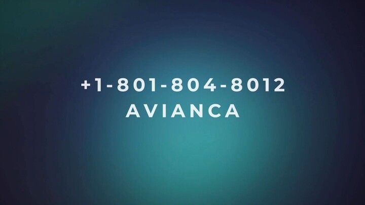 Número de Teléfono de Atención al Cliente de $@$ Avianca® -> Guía Completa Paso a Paso 2026