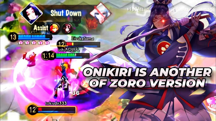 ONIKIRI IS ANOTHER OF ZORO VERSION😈