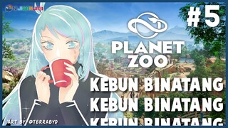 【#5 Planet Zoo】Membangun Kebun Binatang Di Mana Saja【NIJISANJI ID】