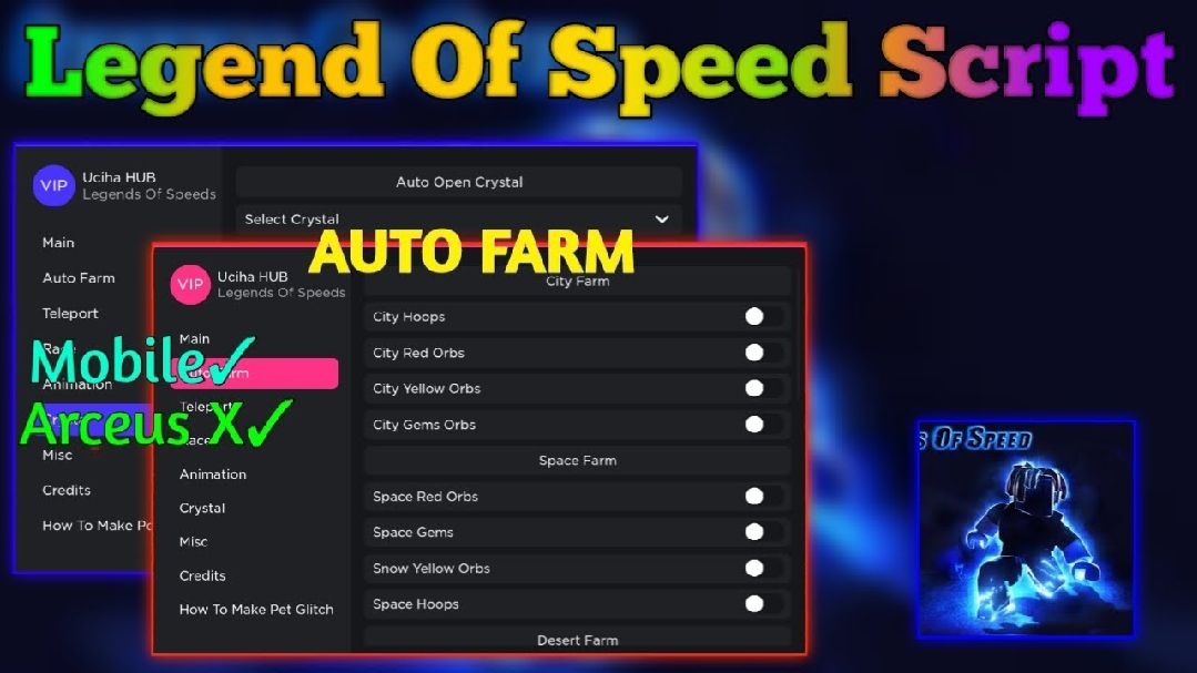 Legend Of Speed Script Arceus X Auto Farm