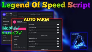 Legend Of Speed Script Arceus X Auto Farm | Auto Rebirth And More!