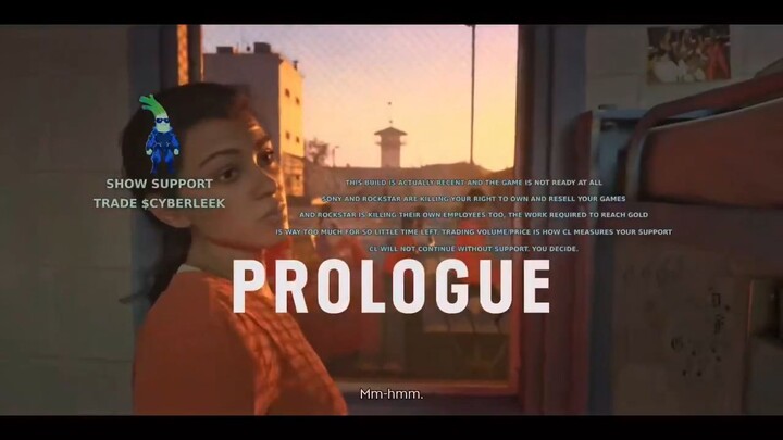 NEW GTA 6 Cyberleek Gameplay (Prologue & Lucia Cutscene)