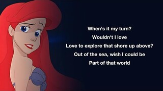 Jodi Benson - Part of Your World - Lyrics (The Little Mermaid)