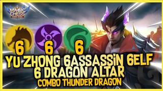 YU ZHONG ASSASSIN ELF ! COMBO 666   6 DRAGON ALTAR 6 ASSASSIN 6 ELF ! MAGIC CHESS