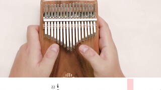 [Dạy đàn piano ngón tay cái] Dạy Kalimba của ED "Cơ sở bí mật", cách dễ nhất để dạy bạn chơi nhịp đi
