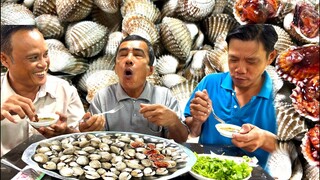 Thử Thách " Ăn 2 Kg Sò Huyết Sống | ATĐQ