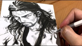 Vagabond - Drawing Musashi Miyamoto