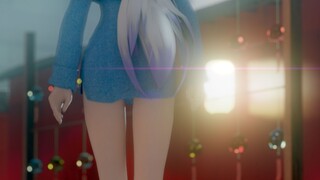 [MMD×Blender]Có ai thích đôi chân gầy như vậy không?