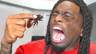 Kai Cenat EATS A COCKROACH Live On Stream..