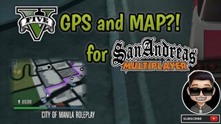 Mala-GTA 5 na Mapa at GPS para sa GTA SAMP!? 😱 || Napaka Lupet nito