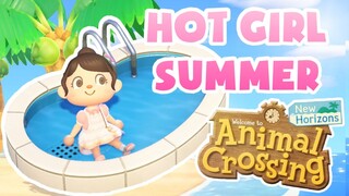 preparing my island for SUMMER! (animal crossing: new horizons)