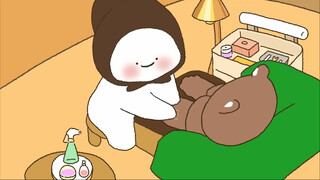 【HABO asmr】 หมีตัดเล็บเท้า