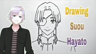 AKU COBA DRAWING KARAKTER SUOU DARI WIND BREAKER
